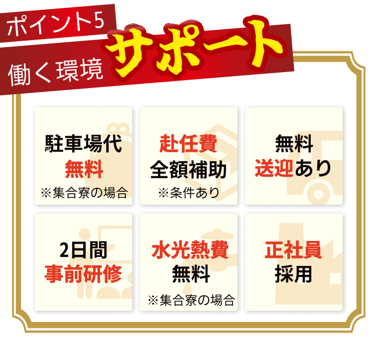 働く環境サポート